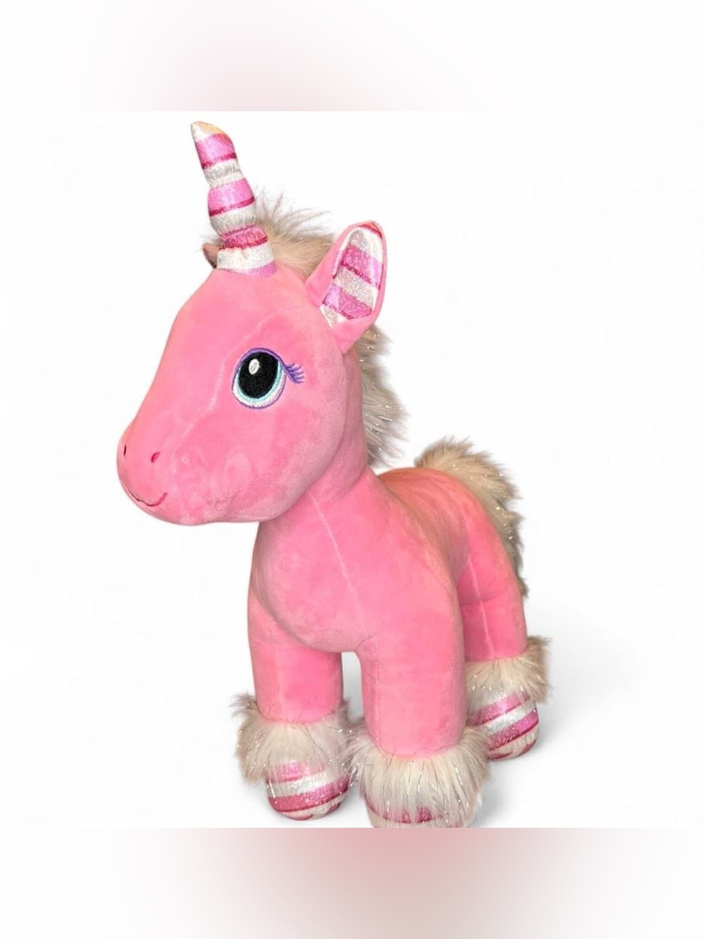 Plush Pink Unicorn Stuffed Animal - Soft Kids Toy